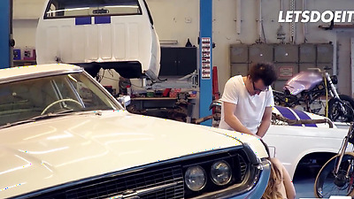 Big Tits Brunette Wild Vicky Fucks Big Penis Boss In Office - LETSDOEIT