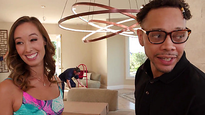 MILF Christy Love making a move an anal sex with group of lucky workers