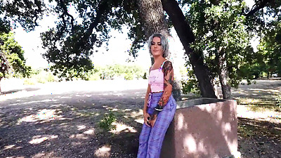 Director Fucks Expelled-From-Church Whore Luna Legend, Ike Diezel