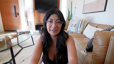 Latina Step Sis shows me REAL Hawk Tuah + Swallows Cum - Cami Strella + Lev Lieben