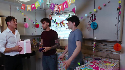 Liv's Birthday Wish: A Wild Session with Her Stepsons