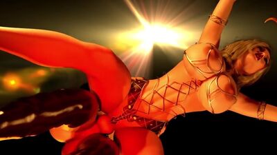 Futanari love in heaven and hell