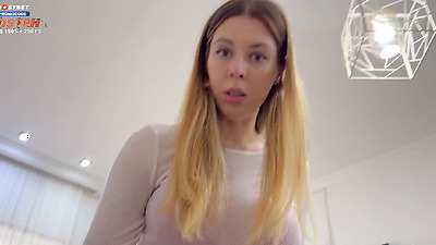 My Step mom Made Me Wash Myself And Cum!