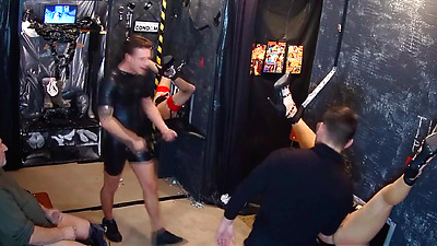 Massive Black Phantom in Glory Club BDSM