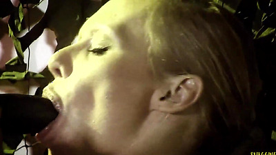 catch bisexual babe playing with a toy, so they join them