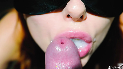 I wanted to jerk a little but she decide to help me, and sucked me dry! POV