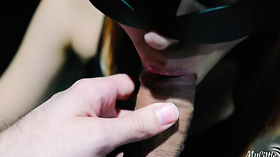 I wanted to jerk a little but she decide to help me, and sucked me dry! POV