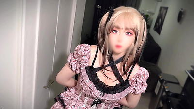 粉色lo裙+黑蕾丝袜 金发辣妹计中计 来自邻家妹妹的肉体勾引 被魅惑榨干肉体