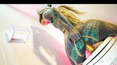 Alternative Tattoo Model Solo Piss Action