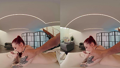 Gigi Rouge Gets More Than She Bargained For In This Full-Service Massage Session