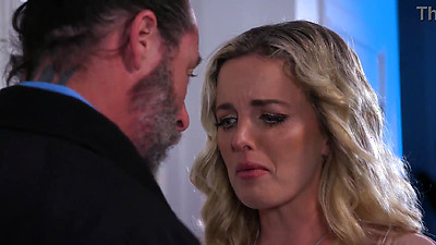 Someone broke into hot Charlie Forde house and she enjoyed rough gangbang