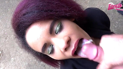 Half Black Teen Lara Luana Fucked Outdoors