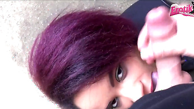 Half Black Teen Lara Luana Fucked Outdoors