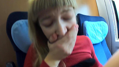 Ersties - Two Sexy German Babes Board a Train For Hot Lesbian Sex