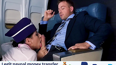 Reality Kings - Air Hostess Nikki Knightly Gives Chad A Great Pleasure To Fuck - Nikki Sexx