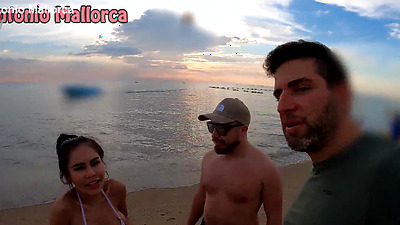 Success Public Beach Pickup Gone Hot Thai 3Some