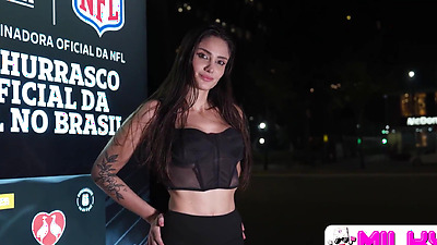 Milky Peru - Anal fuck with cheating wife in Brazil