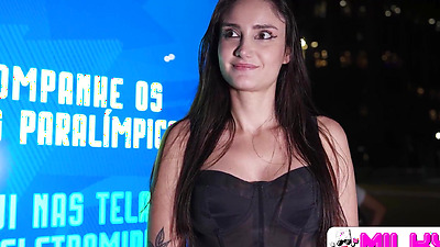 Milky Peru - Anal fuck with cheating wife in Brazil