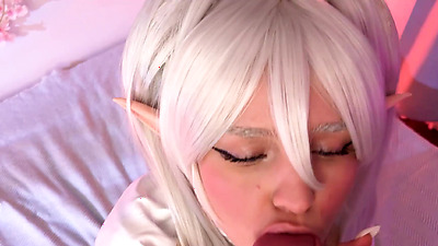 Frieren Sucked Three Cocks In A Free Forest