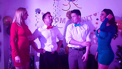 Divorced Milfs Plan an Unforgettable Swap for Their Lone Stepsons