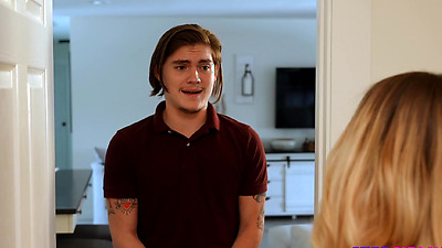 Step-sis Maria Kazi tells Stepbro, "We Both Know You Don't want me to Put My Clothes Back On"