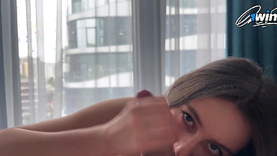 Dude CUM in his cute neighbor PUSSY