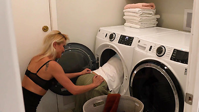 Nympho Blonde Cherry Kiss Seduces Hung Neighbours Into A Frantic DP Fuck Fest GP3119