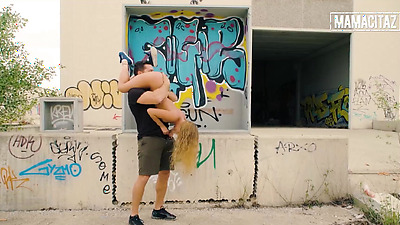 Crazy Latina Stepsis Sofi Goldfinger Fucks Her Stepbro In Abandoned Building - MAMACITAZ