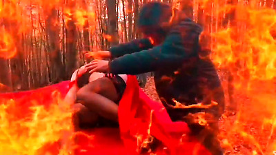 Perverse Dreams Of Being Fucked And Cummed In Mouth In The Woods Halloween