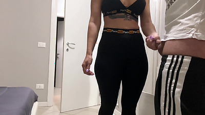 Stepbrother you're an idiot, I'll give you a blowjob but you don't have to touch me