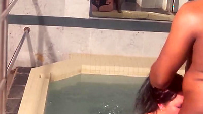 Broke in the Club to Get Fucked in a Jacuzzi Finished on the Sink