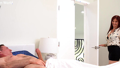 Naughty Housewife Syren De Mer Bends Over For DP 3Way Fun GP3043