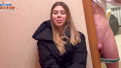 My Stepdaughter's Babysitter Gave Me a Blowjob While Waiting for a Taxi - Milfetaa and MichaelFrostP