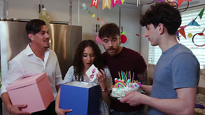 Stepmom booty fucked by 3 stepsons