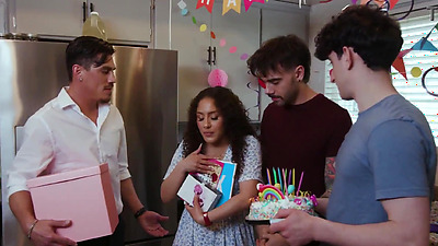 Stepmom booty fucked by 3 stepsons