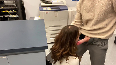 Secretary fucks boss at office Christmas party