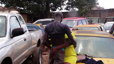 The mechanic makes me squirt his penis deep in my arse while troubleshooting my vehicle at the garage with his long dick