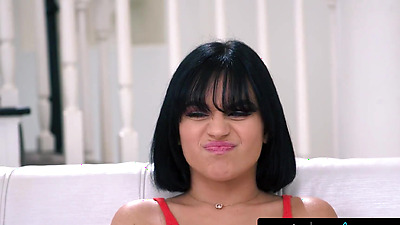 Petite Girl Gets Gangbanged By MILFs