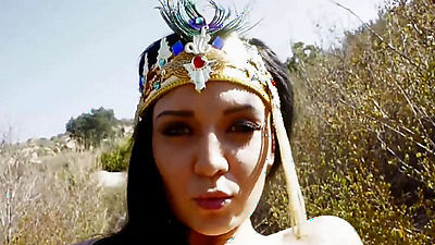 Gilda Mane Lets The Sultan Fuck Her Outside