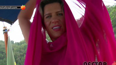 Katharine Madrid And Big Bambu On The Beach In Brazil With Lots Of Sex Anal