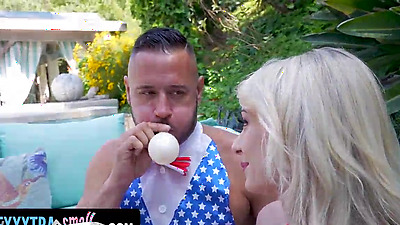 Cecelia Is A Cutie With A Luscious Body And One Mission: Preparing The Best 4th Of July Grill Party