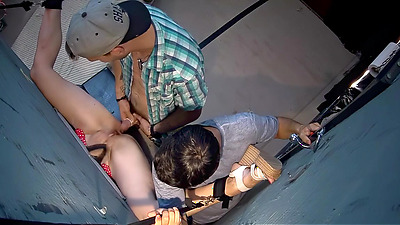 Swinging Tits Of Horny MILF