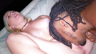 BLACKEDRAW Gorgeous Young Blonde Besties Take On Two BBCs - Prince Yahshua