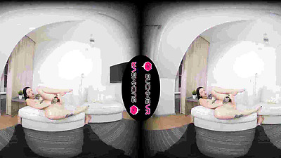 Manana Tights Shows Off How She Masturbates With A Vibrator And Her Fingers - Alexandra Cat