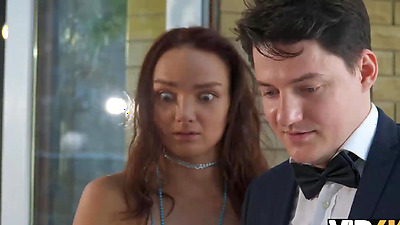 VIP4K. A real wedding anal fuck, Bride was nailed by a toastmaster. Hot sex with Jane White