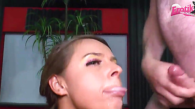 German big tits milf 28x inseminated with cum during gangbang