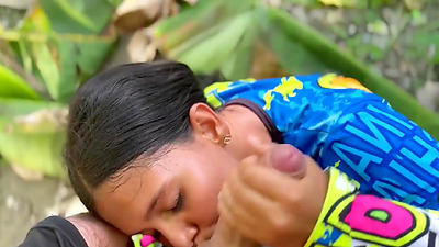 I MEET THE NEIGHBOR'S COUNTRYWIFE ON THE ROAD AND SHE SUCKS MY COCK WITH A SWALLOW OF CUM IN EXCHANGE FOR A NEW CELL PHONE