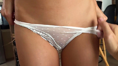 I fuck a babe cuckold's and cum on her face behind his back