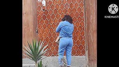 CUM IN MY MOTHER-IN-LAW'S BUTT THE MOTHER'S BIG ASS