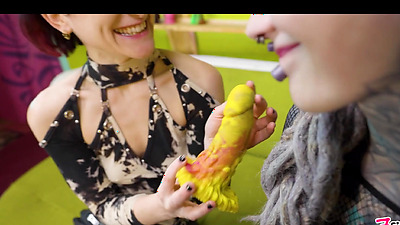 Hard Anal Play With Big Toys - 0% Pussy - Alexandra Cat